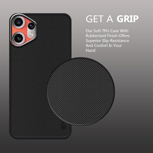 Image of VIDO Super Frosted Raised Camera Protect Soft Back Case Cover for CMF by Nothing Phone 2 Pro 5G