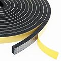 Topiverse Weather Stripping Door Seal Strip, Strong Adhesive, Weatherproof, Reduce Noise, Gap Filler, Foam Insulation Tape for Doors and Windows (1/2 in x 1/4 in x 13 Ft)