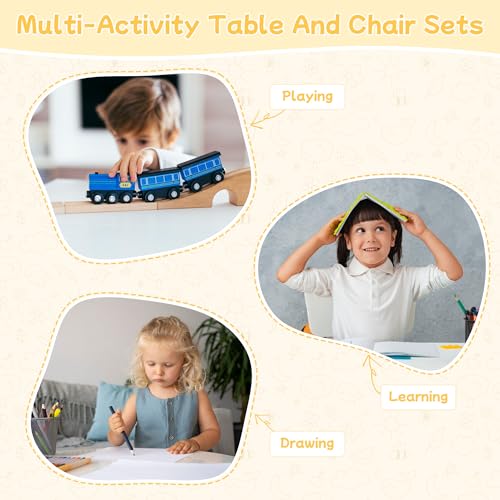 Sensorytableandchairfortoddlers28woodkidsactivitytablewithstoragebinstoddlerplaytablewithrollholderfordrawingpaperkidsarttablewithdoublesidedgraffiti Urban Country Home Decor Sensory table and chair for toddlers 2 8 wood kids activity table with storage bins toddler play table with roll holder for drawing paper kids art table with double sided graffiti urban country home decor