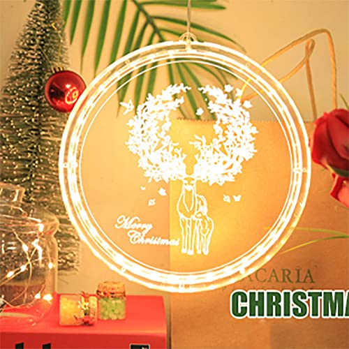 Luci di Natale da Interno LED a Batteria Bianco