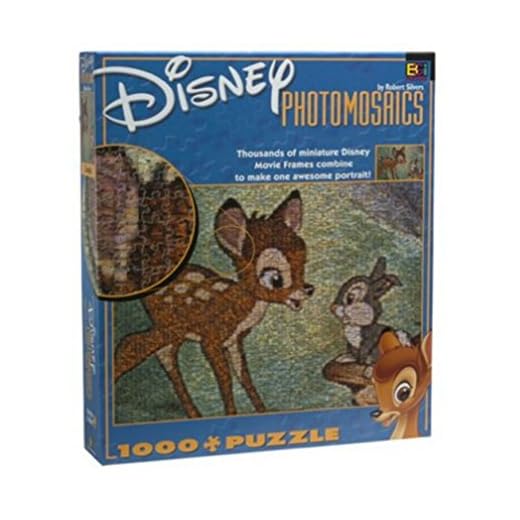 Disney Photomosaics Bambi 1000 Piece Puzzle