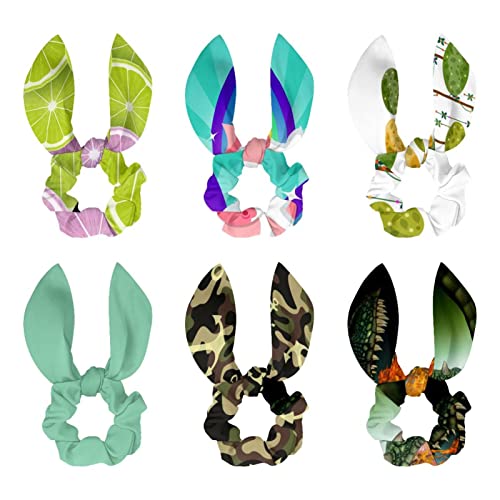Chouchous vert foncé avec nœud : parfaits accessoires cheveux pour sublimer vos coiffures d'été