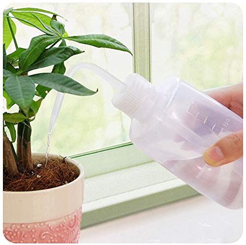 image for SYBL 2PCS White Plastic Bent Tip Squeeze Bottle Storage Wash Cleaning 
