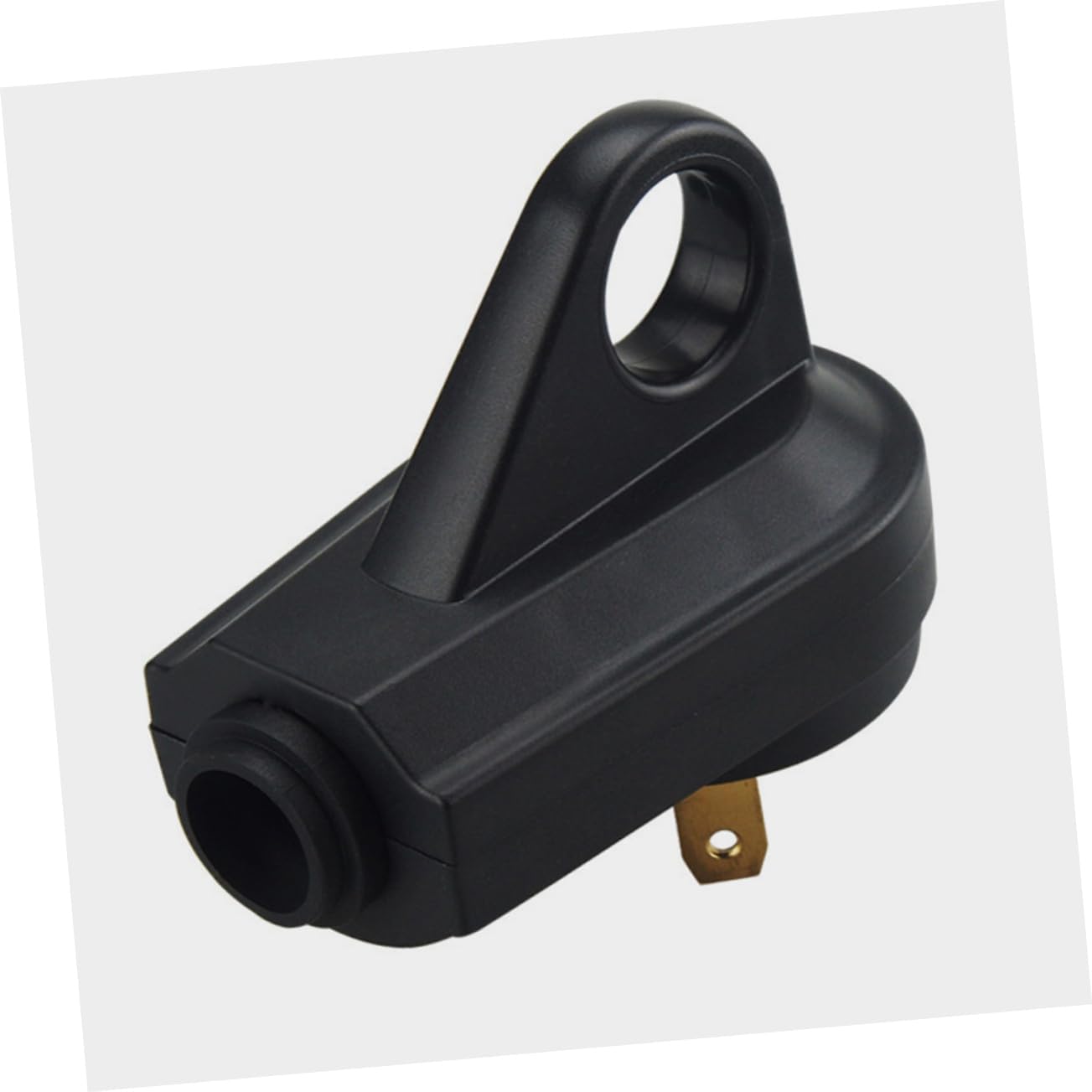 30 Amp Rv Replacement Plug Handle Easy Unplug Design High Grade Copper PVC Material for Electric