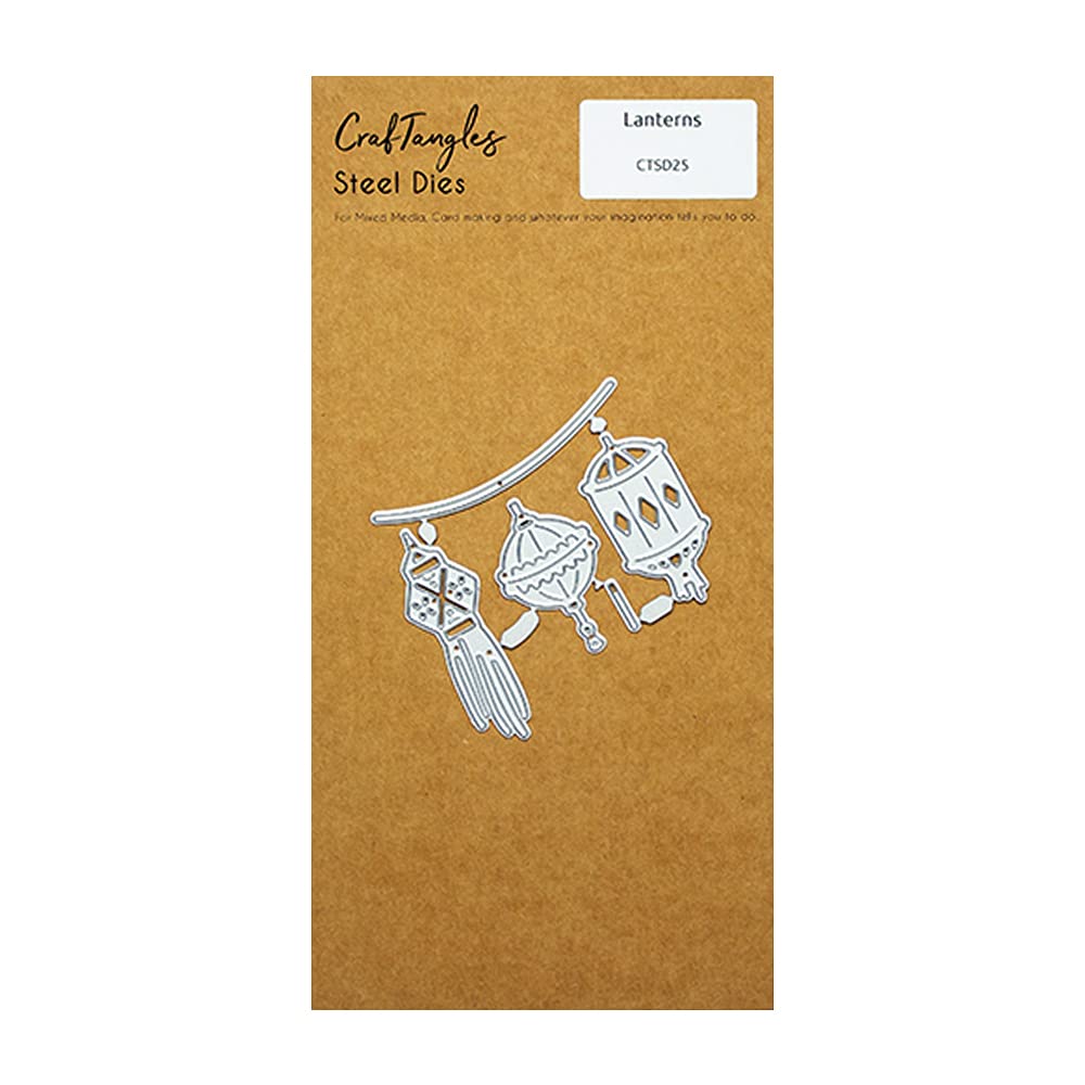 CrafTangles Steel Dies - Lanterns (Set of 4 Dies)
