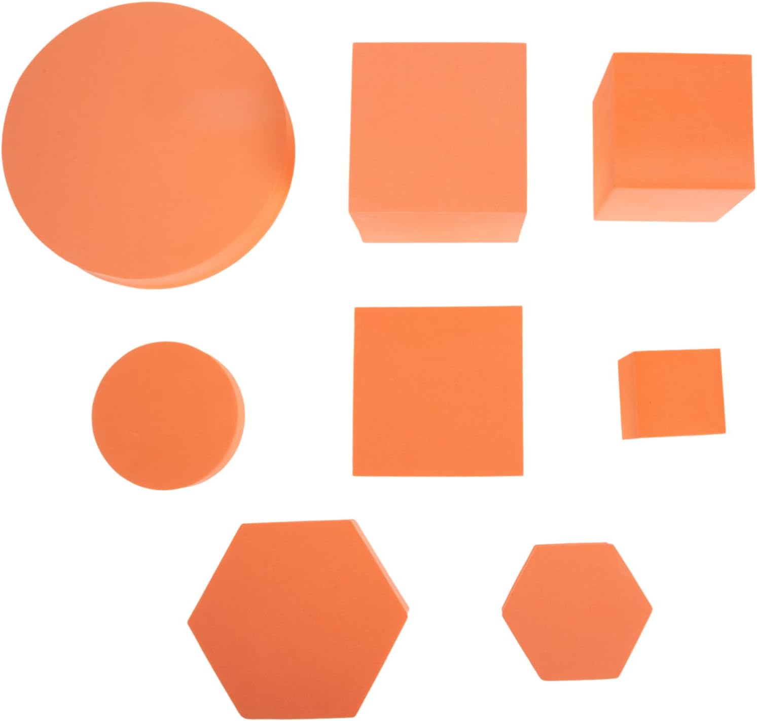 Hemobllo 16 Pcs Geometry Set Food Toy Photo Prop for Foods Drink Garnish Cake Decor Geometric Block Model Jewelry Tools Product Photography Props 3d Shapes Blocks Geometry Block Drinks Foam