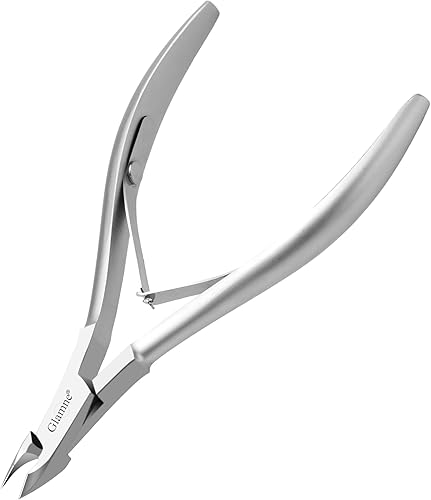 Pinzas para cutículas, manicura de uñas, cortadoras de cutículas, removedor de piel muerta, cortadores de cutículas profesionales de acero