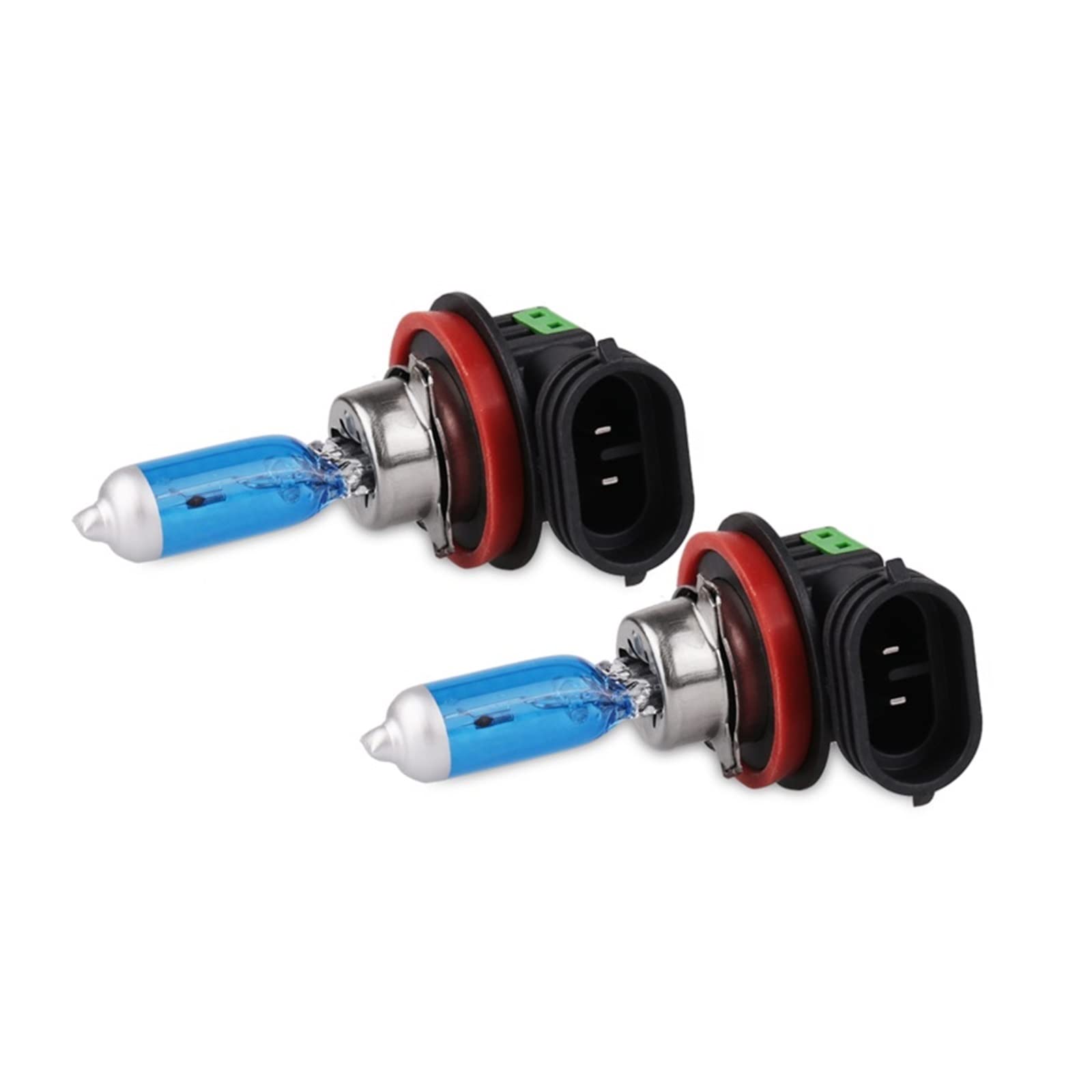 10 sztuk 12v 55w H11 Halogenowa żarówka samochodowa 6000K intensywna biała halogenowa lampa samochodowa żarówka halogenowa Car Styling reflektor światła przeciwmgielne