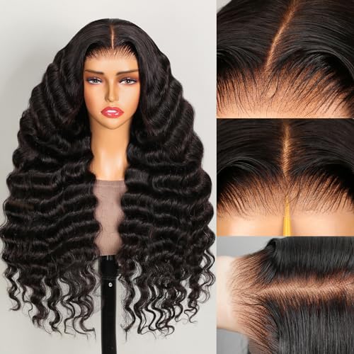 MEGALOOK Wear and Go Glueless Wig — 220% Loose Deep Wave
