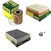 Produktbild EISENFELS Filter Set Inspektionspaket erstellt mit MANN-FILTER Ölfilter HU 7003 x, Luftfilter C 24 025, Innenraumfilter CUK 25 001, Verschlussschraube