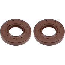 Oil Seal 35mm Inner Diameter 55mm OD 11mm Thick Fluorine Rubber Double Lip Seals