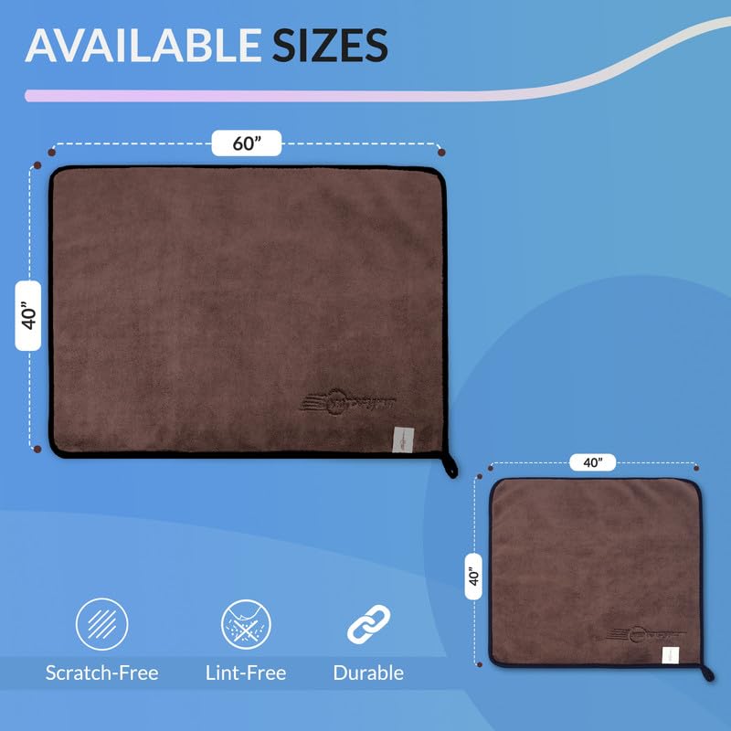 Neodrift 800 GSM Microfiber Cloth' - Ultra Soft Cleaning Cloth for Car, Bike - Highly Absorbent, Polishing, Detailing (Size - 40X60 Cm) (Set of 3 Pc) (Colour - Mix) -Multicolor - Image 5 thumbnail