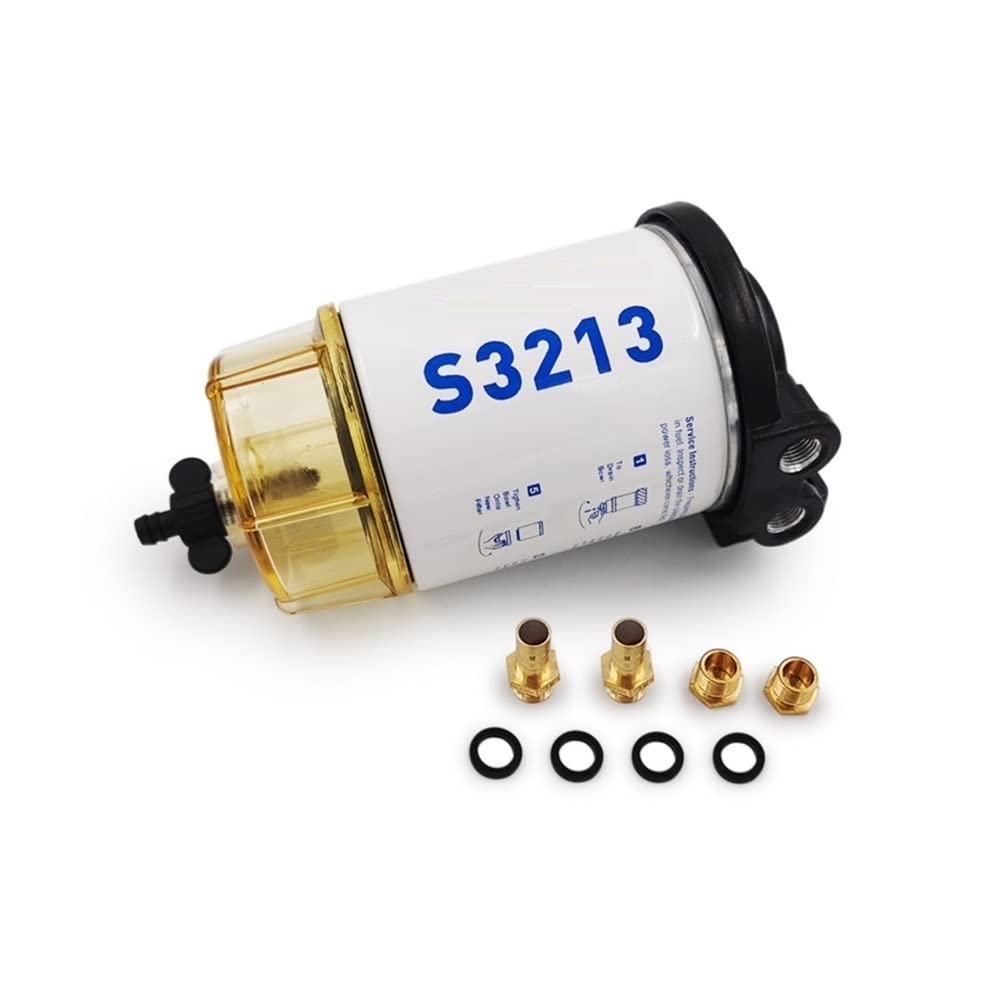 Buy CUPSIP Marine Fuel Water Separator S3213 Outboard Marine Boat Fuel