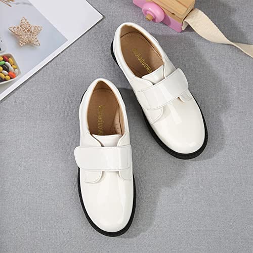 EnJoCho Toddler Walking Shoes Fashion Summer And Autumn Boys Leather Shoes Boots Thick Soled Student Dress Shoes4