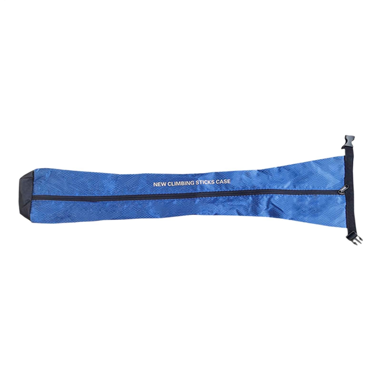 Tent Pole Bag Walking Stick Protective Cover with Adjustable Drawstring