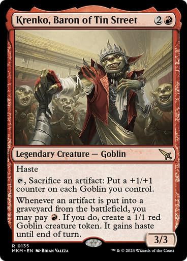 Generic Krenko, Baron of Tin Street (135) MTG
