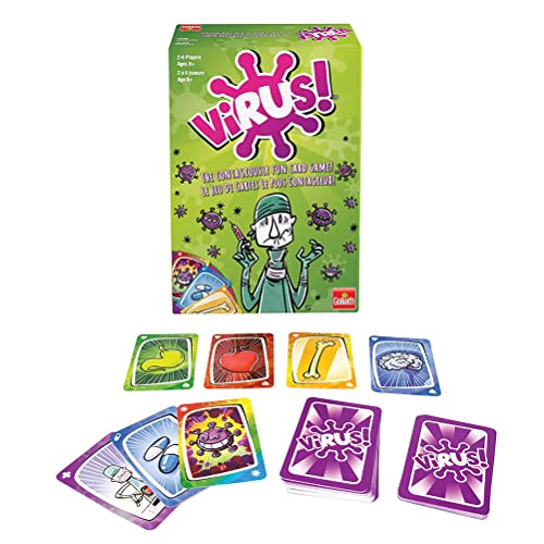 dfylsf Juego de Cartas de Virus, TABLETOP GAME, Marca: dfylsf, Juego de Cartas de diversión, 3 Conteo, All Ages, 36 meses - 1152 meses