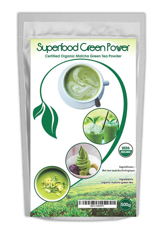 Té matcha verde en polvo 500 g miniatura 1