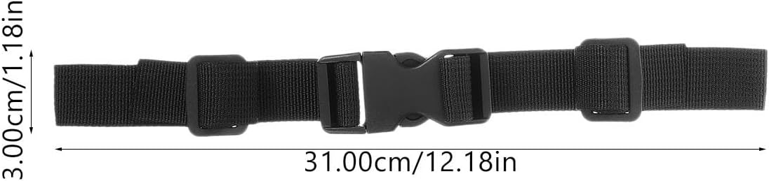 Abaodam 2 pack Accordion Chest Strap Adjustable Sternum Strap for Backpacks Chest Belt for Instrument Accessory Shares Load Across Shoulders 12.20 X 1.18 X 0.39 in