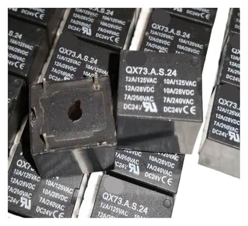 Relé QX73-A-S DC12V de 4 pines para control de circuitos de automoción 2