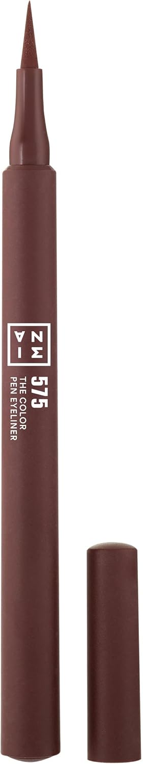 3INA MAKEUP – Vegan – The Color Pen Eyeliner – Felt Eyeliner – White liquid eyeliner – Long lasting definition – Highly pigmented – 8 colours – Matte finish – Cruelty Free
