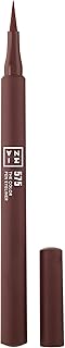 3INA MAKEUP - The Color Pen Eyeliner 575 - Marrón - Eyeliner Marrón Líquido Mate - Delineador de Ojos de Colores 10h de Duración - Apto Ojos Sensibles - Vegan - Cruelty Free