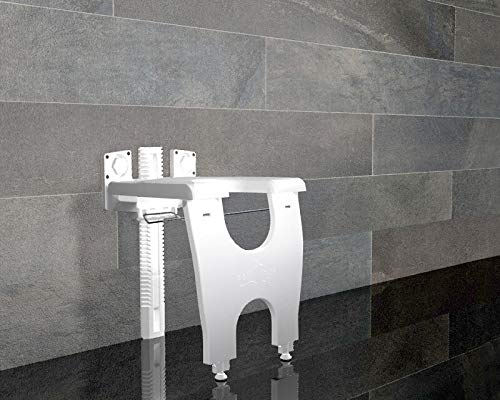 Duschklappsitz Varioporto, klappbar, bis 130 kg belastbar, Weiß