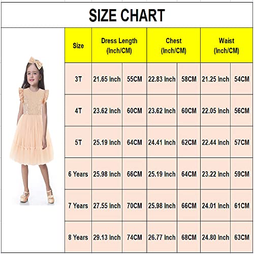 Gmmidea Girls Sequin Tulle Dress Ruffle Sparkle Birthday Party Toddler Baby Tutu Dress Black 8 #TOP5