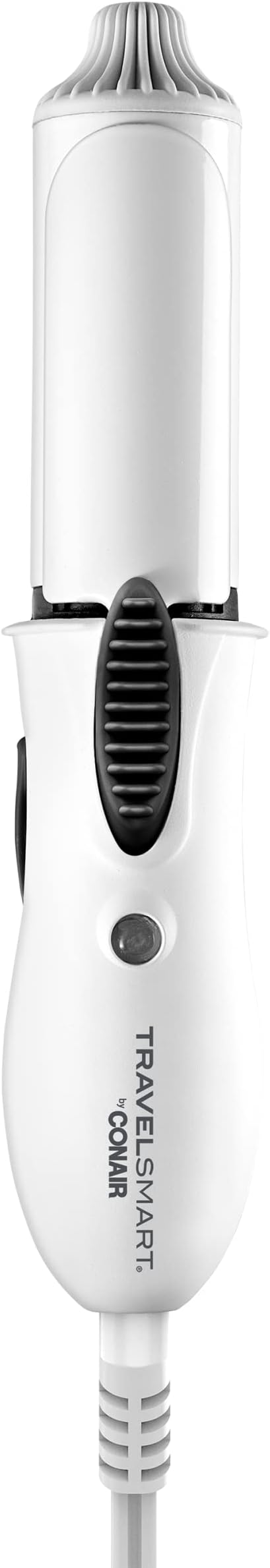 Travel Curling Iron, Mini 1- Inch Ceramic Curling Iron in White by Travel Smart