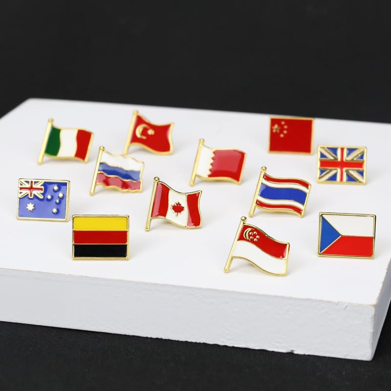 Image of Germany National Flag Enamel Pin and Germans heart-shaped National Emblem Badge Brooch For Backpack and Coat