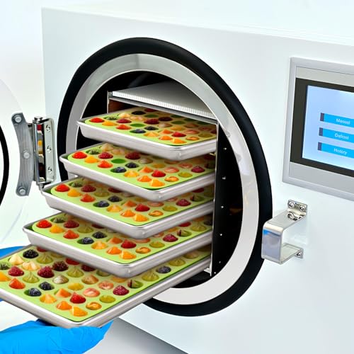5 Moldes de silicona para alimentos compatible Freeze Dryer miniatura 6