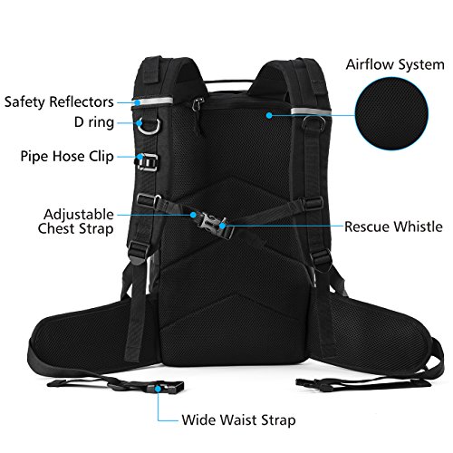 Military Tactical Backpack Hydration Backpack by RUPUMPACK, Army MOLLE Bag, Small 3-Day Rucksack for Outdoor Hiking Camping Trekking Hunting, 33L - Thumbnail 3