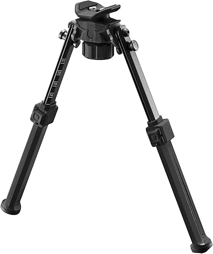 Miniatura 8 de CVLIFE Bipod for Shooting and Hunting,Rifle Bipod Sling Mounting Bipod for Rifle Made of Lightweight High-Strength Polymer