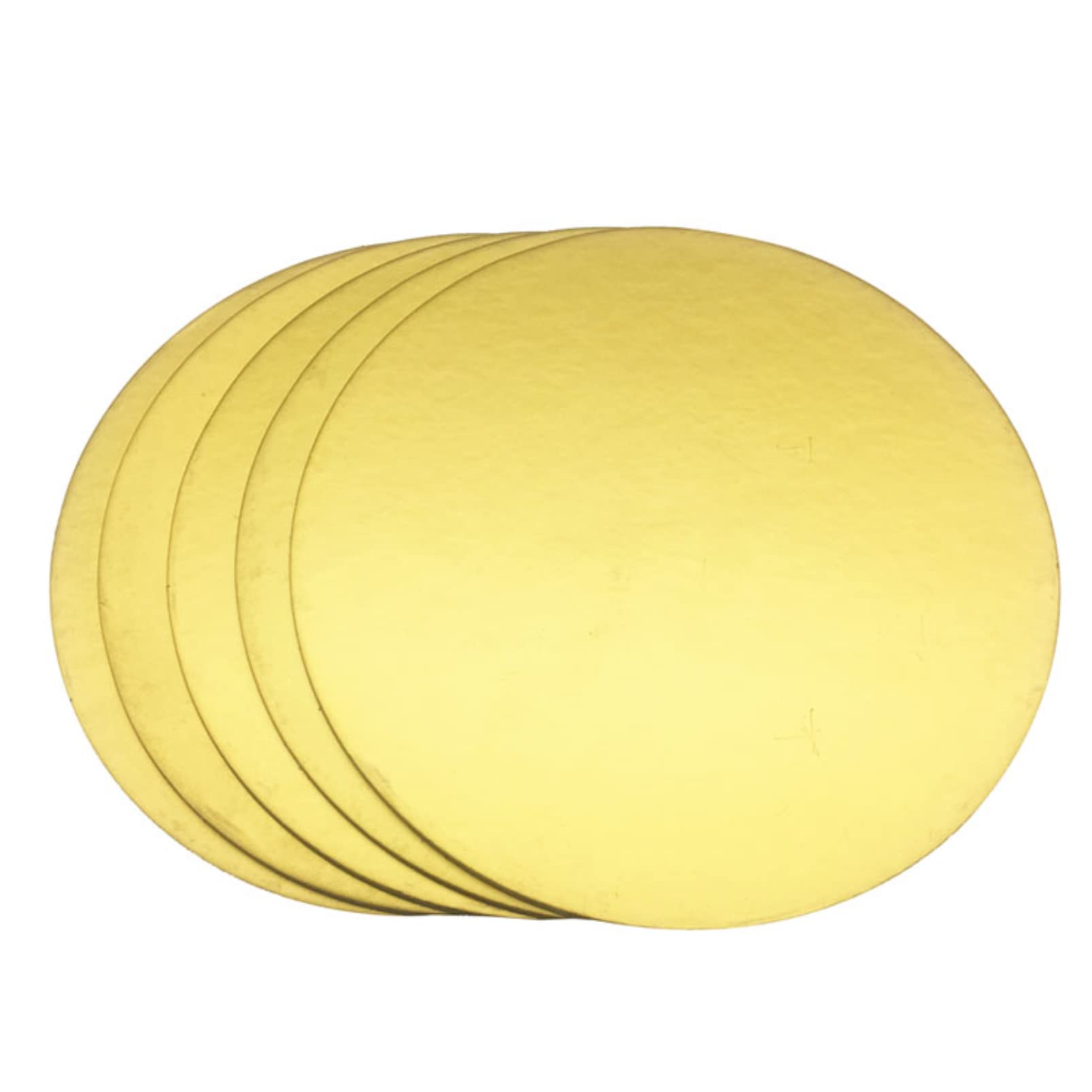 Feora9X Cake Boards for Round Cake, Round Base for Baking Cake 8-Inch (Set of 4 Pieces)