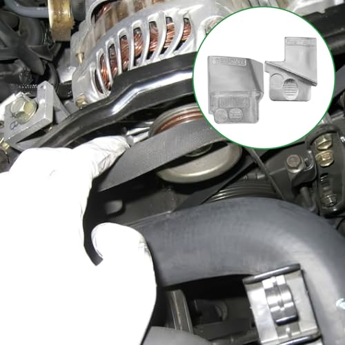 MxyVrix 2 Stück Metallisch Demontage/Montage Werkzeuge Satz für Auto Stretch-Fit Keilrippenriemen, Stretch-Riemen-Installationswerkzeug, Kfz-Rippenriemen Entferner und Installationswerkzeug
