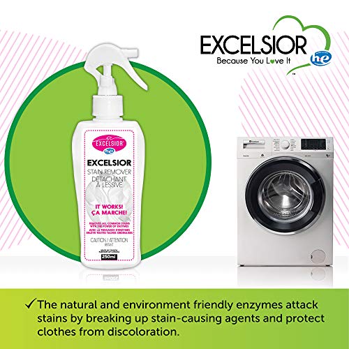 Excelsior Hestain-U Enzyme Based Laundry Stain Remover, 250Ml #TOP3