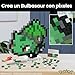 Mega Pokémon Pixel Art Bulbasaur 374 Bloques de construcción Imagen de Mega Pokémon Pixel Art Bulbasaur 374 Bloques de construcción