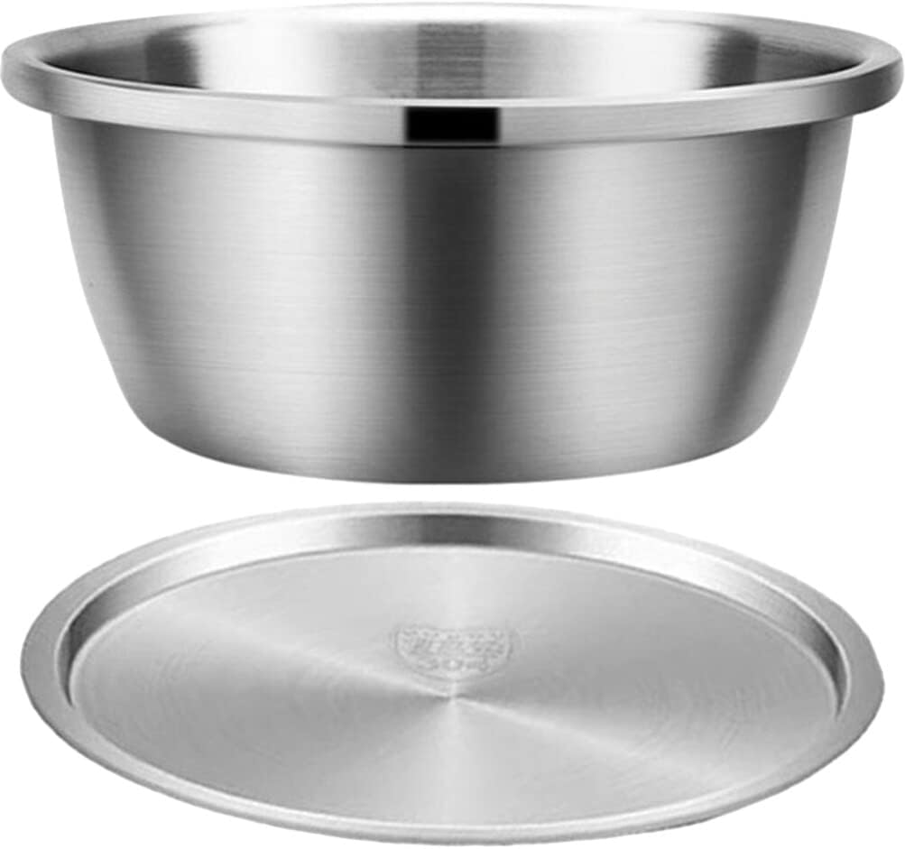 UPKOCH Metal Mixing Bowl Mixing Bowls with Lids, Stainless