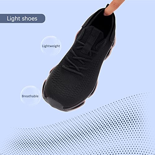 Image of LUCKY STEP Women Air Cushion Fashion Sneakers Breathable Casual Comfortable Lightweight Walking Shoes
