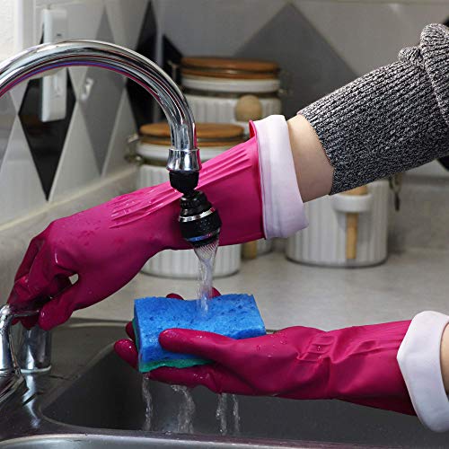 Image of PLAYTEX Living Drip-Catch Cuff Gloves, Medium 1 Pair (Pack of 1)