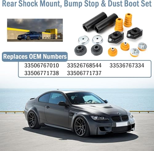 Kit de montage d'amortisseur pour supprimer les bruits de suspension E90 E82