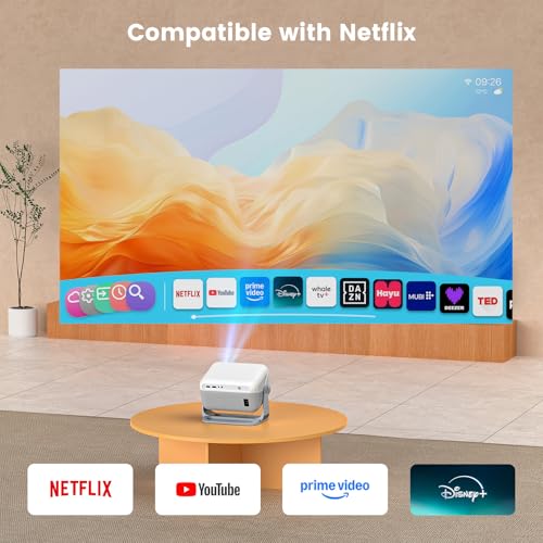 DreamFair F10 1080P Native 4K-Support Smart Projector - image 2