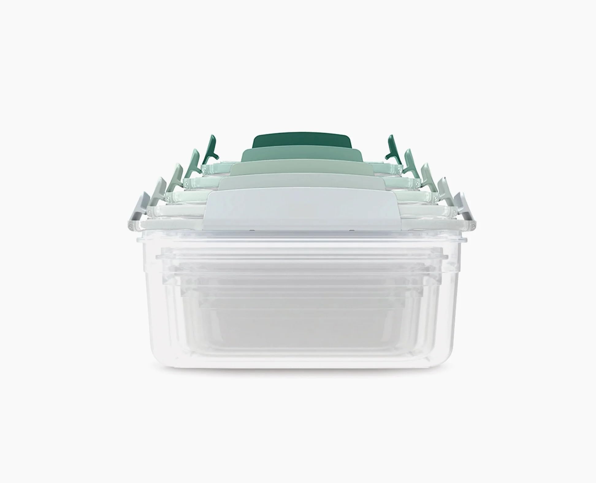 Joseph Joseph Nest Lock 5 Piece Plastic Food Storage Container Set Wi