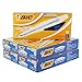 BIC Round Stic Ball Pen, Fine Point, 0.8 mm, Blue Ink, Pack of 60 (GSF11BE)