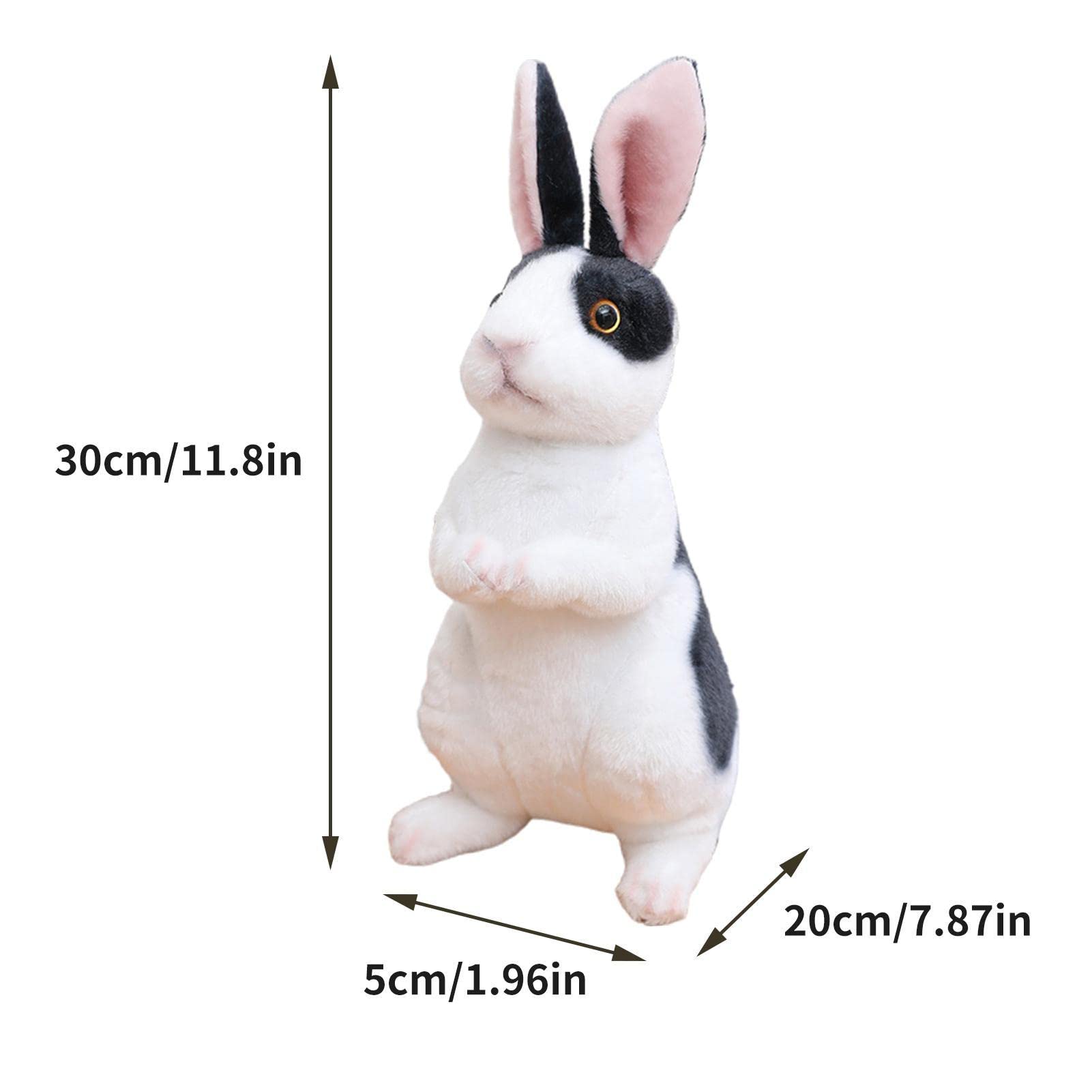 Amazon.co.jp: うさぎのぬいぐるみ,座って立っているウサギの人形