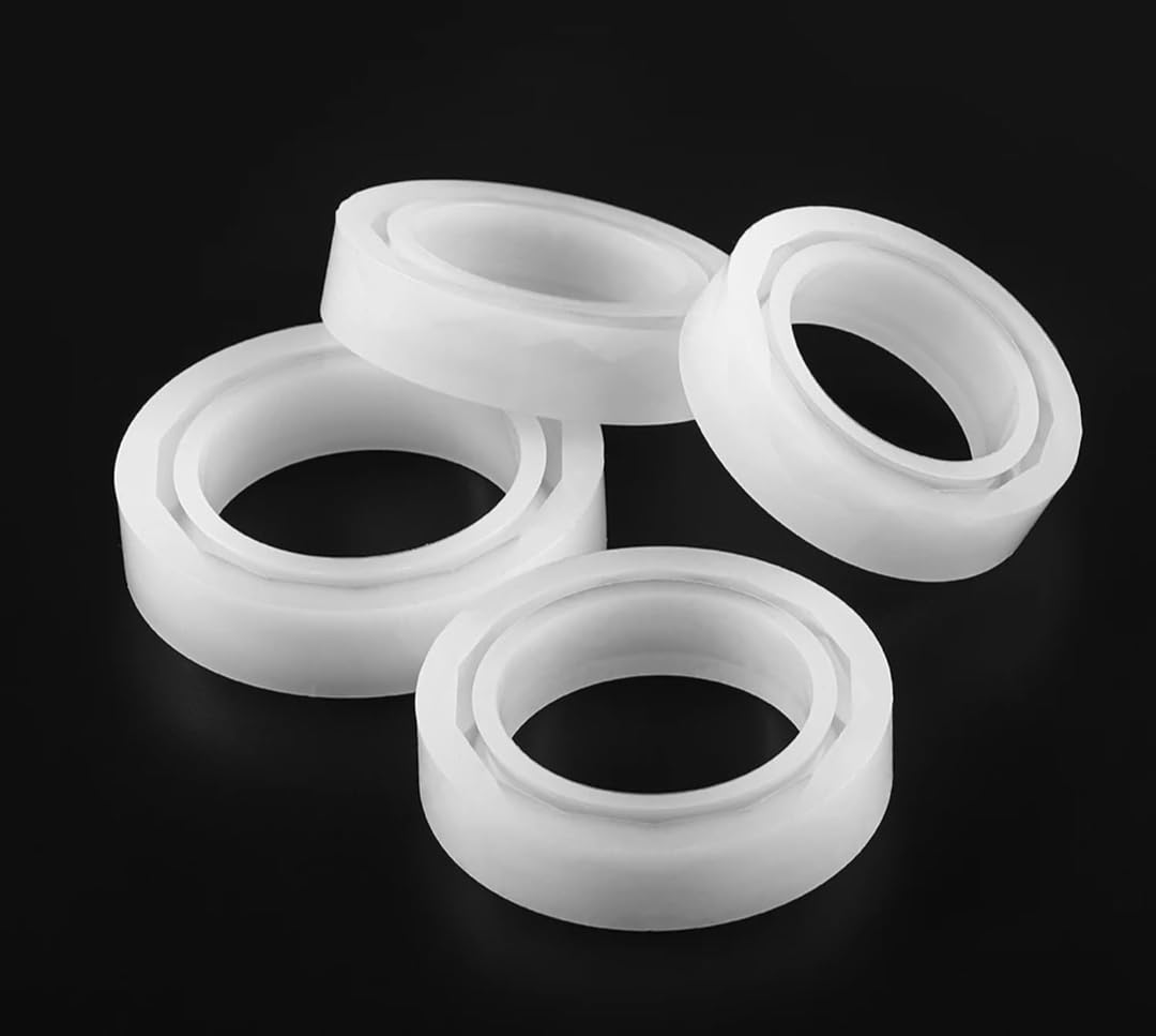 EKTA STATIONERY Silicon Resin Casting Mould for Bangle Bracelt Jewelry Making Mold Set of 4 PC,Silicone, White (B09V2YPGG3) Amazon Price History, Amazon Price Tracker