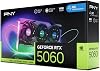 PNY NVIDIA GeForce RTX 5060 8GB ARGB Overclocking Triple Fan Graphics Card DLSS 4, PCIe 5.0, HDMI/DP 2.1, 2-Slot, Epic-X RGB Lighting