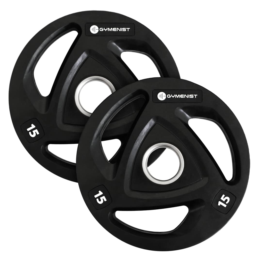 GYMENIST Weight Plates for Men and Woman for Home and Gym use