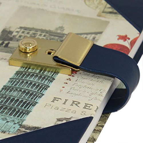 Journal intime Pise semi cuir avec cadenas pour consigner vos secrets - 3