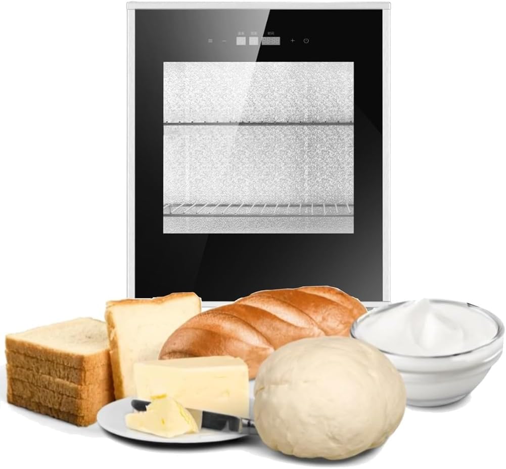 Electric Dough Proofer Machine,40L Home Bread Proofing Box with Adjustable Temperature,Timing And Humidity Control for Even Fermentation,Perfect for Home Use